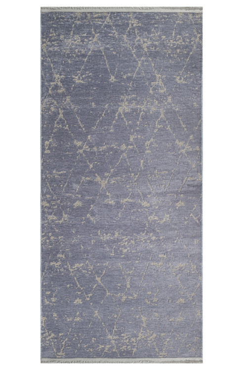 Nisreen Modern Mor Polyester Dikdörtgen Modern Desenli Akrilik Hav Vermeyen Leke Tutmayan Kolay Temizlenen Yumuşak Makine Salon Yolluk Mutfak Halı