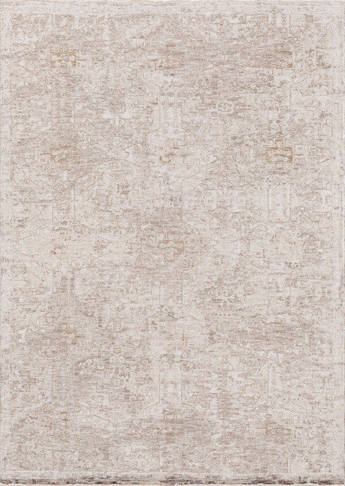 Keya Modern Bej Polyester Dikdörtgen Modern Desenli Akrilik Hav Vermeyen Leke Tutmayan Kolay Temizlenen Yumuşak Makine Salon Yolluk Mutfak Halı