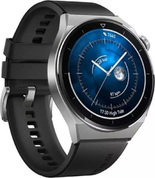 Watch Gt3 Pro 46 Mm (Titantum Kasa - Siyah Silikon Kayış)