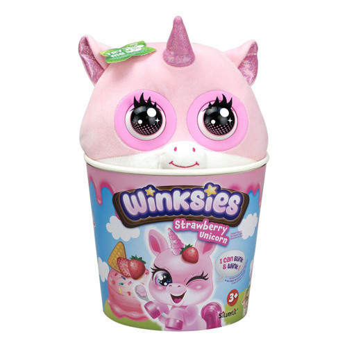 Winksies Sevimli Hayvanlar İnteraktif 30cm Pelüş - Unicorn