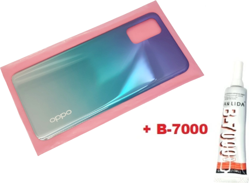 Oppo A52 Arka Pil Batarya Kapağı (B-7000) MAVİ