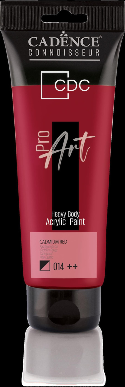 PROART HEAVY BODY AKRİLİK BOYA PR-014 KADMİYUM KIRMIZISI 120ML