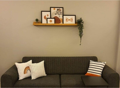 Çerçeve Rafı 120 Cm Renk : Meşe