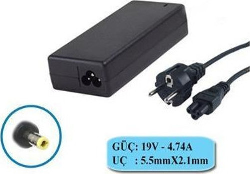 CLA-445 90w 19v 4.74a 5.5-2.1 Notebook Adaptörü