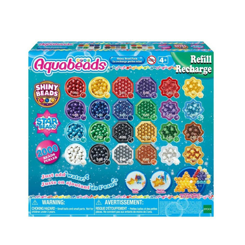 31995 AquaBeads Parlak Boncuk Paketi (yedek paket) 2000 parça +4 yaş Kız Erkek Çocuk Oyuncak Eğitici