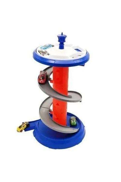 TOYSAN RACER TWİSTER TRACK 5 METAL CARS Kız Erkek Çocuk Oyuncak Eğitici Oyuncaklar