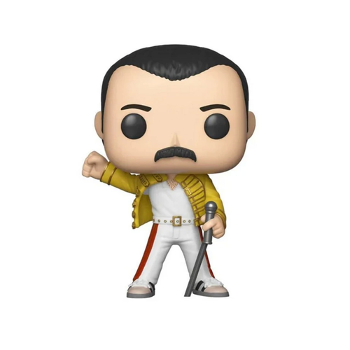 Funko POP Rocks: Queen - Freddie Mercury Wembley 1986 Kız Erkek Çocuk Oyuncak Eğitici Oyuncaklar