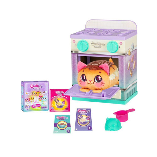 CKE06000 CCookeez Makery Lil Bakez Fırını ve Sürpriz Kokulu Çörek Kız Erkek Çocuk Oyuncak Eğitici Oy