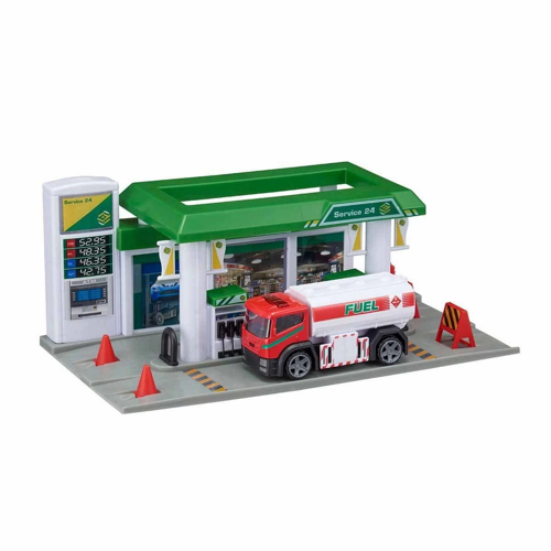 Teamsterz Service Station Petrol İstasyonu Seti Kız Erkek Çocuk Oyuncak Eğitici Oyuncaklar