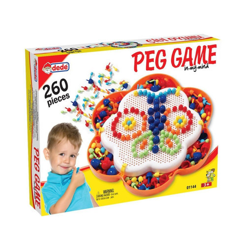 01144 Fen Toys - Çivi Oyunu / in-my-mind Ped Game 260 Parça / +3 yaş Kız Erkek Çocuk Oyuncak Eğitici