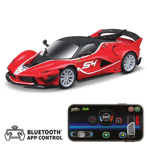 Maisto 1:41 APP Control Kumandalı Metal Araba Ferrari FXX K EVO Kız Erkek Çocuk Oyuncak Eğitici Oyun