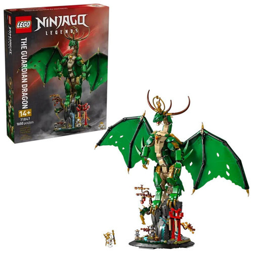 71847 Lego Ninjago Muhafız Ejderha 1650 parça +14 yaş Kız Erkek Çocuk Oyuncak Eğitici Oyuncaklar