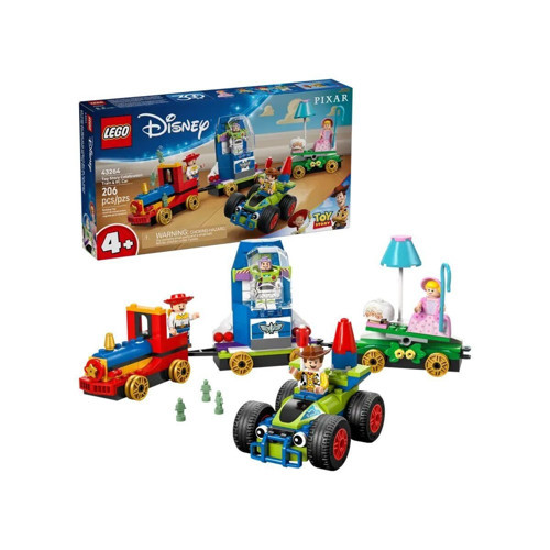 43264 Lego Disney Toy Story Kutlama Treni ve RC Araba 206 parça +4 yaş Kız Erkek Çocuk Oyuncak Eğiti