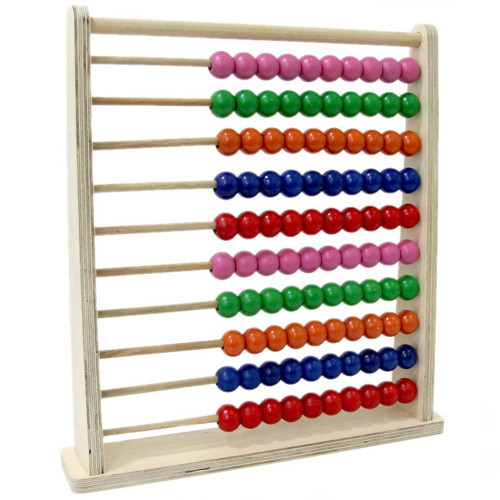 Playwood Eğitici Büyük Ahşap Abaküs Kız Erkek Çocuk Oyuncak Eğitici Oyuncaklar