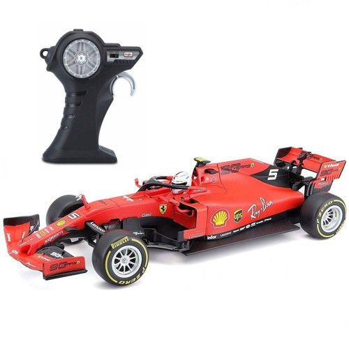 1:24 Premium Kumandalı 2019 F1 Ferrari Sf90 Sebastian Vettel Kız Erkek Çocuk Oyuncak Eğitici Oyuncak