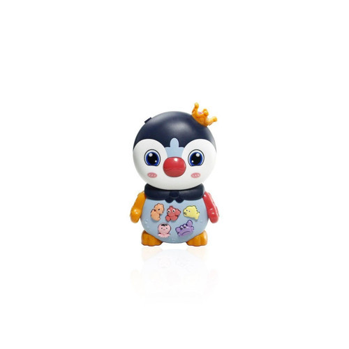 JLG-855-136A IŞIKLI VE MÜZİKLİ PENGUEN BEBEK - 1adet Fiyatıdır Kız Erkek Çocuk Oyuncak Eğitici Oyunc