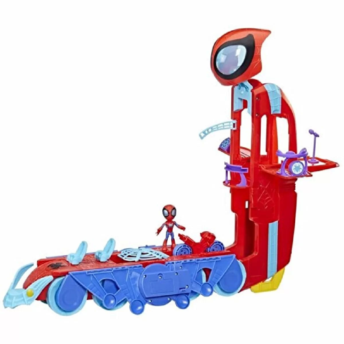 Spidey And His Amazing Friends Örümcek Komuta Aracı F3721 Kız Erkek Çocuk Oyuncak Eğitici Oyuncaklar