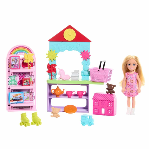 Barbie Chelsea Oyuncak Dükkanı Oyun Seti HNY59 Kız Erkek Çocuk Oyuncak Eğitici Oyuncaklar
