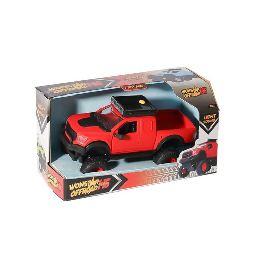 4016 Sesli ve Işıklı Wonstar Offroad Araba 1:16 -Zuzutoys Kız Erkek Çocuk Oyuncak Eğitici Oyuncaklar