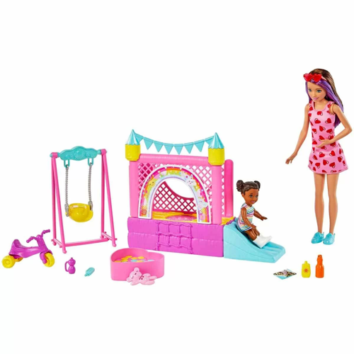 Barbie Bebek Bakıcısı Skipper Oyun Evi Seti HHB67 Kız Erkek Çocuk Oyuncak Eğitici Oyuncaklar