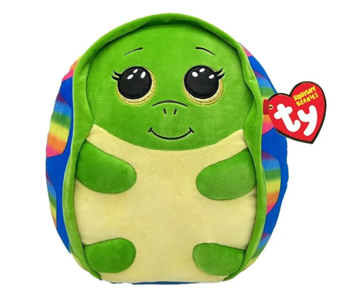 Ty Squishy Beanies Yastık Kaplumbağa Shrugs 26cm Kız Erkek Çocuk Oyuncak Eğitici Oyuncaklar