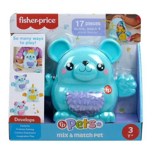 HXP18 Fisher-Price Karıştır ve Eşleştir Hayvan Dostları Kız Erkek Çocuk Oyuncak Eğitici Oyuncaklar
