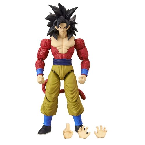 Bandai Dragon Ball Super Saiyan 4 Goku Poz Verilebilir Figür 16cm Kız Erkek Çocuk Oyuncak Eğitici Oy