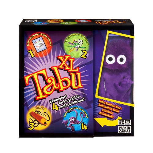 04199 Hasbro Gaming - Tabu XL +12 yaş Kız Erkek Çocuk Oyuncak Eğitici Oyuncaklar