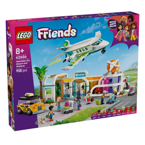 42656 Lego Friends Heartlake City Havaalanı parça + yaş Kız Erkek Çocuk Oyuncak Eğitici Oyuncaklar