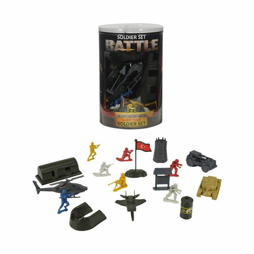 ERN-824 Heroes Toys Büyük Asker Seti Kız Erkek Çocuk Oyuncak Eğitici Oyuncaklar