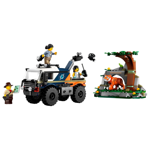 LEGO City Orman Kaşifinin Arazi Kamyonu 60426 Kız Erkek Çocuk Oyuncak Eğitici Oyuncaklar