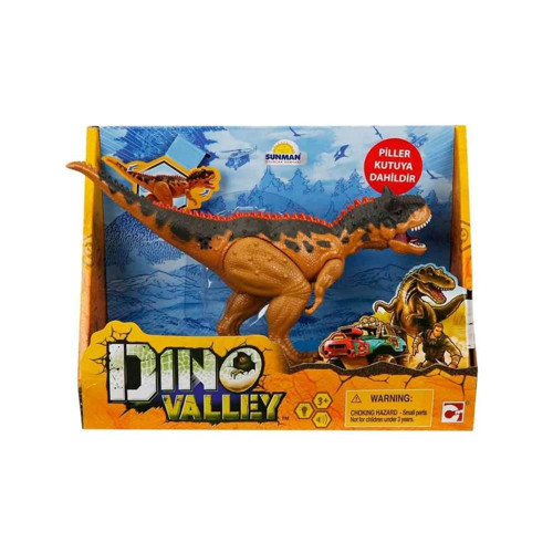 Sesli ve Işıklı Dino Valley Dinozor - 81889 Kız Erkek Çocuk Oyuncak Eğitici Oyuncaklar