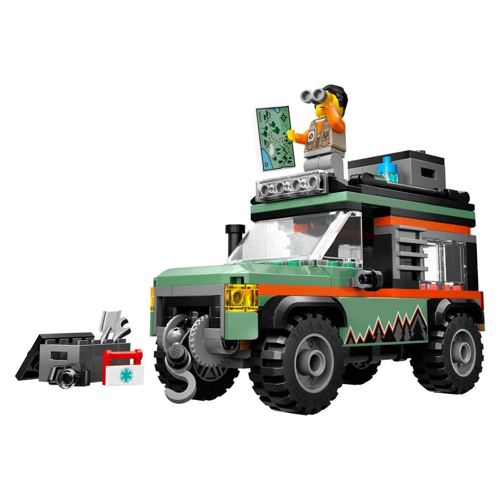 LEGO City 4x4 Arazi Dağ Arabası 60447 Kız Erkek Çocuk Oyuncak Eğitici Oyuncaklar