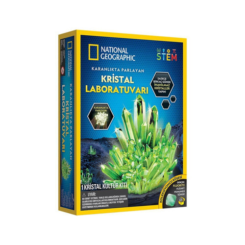 NAT08002 National Geographic Parlayan Kristal Laboratuvarı -TNGGIDCRYSTAL +8 yaş Kız Erkek Çocuk Oyu