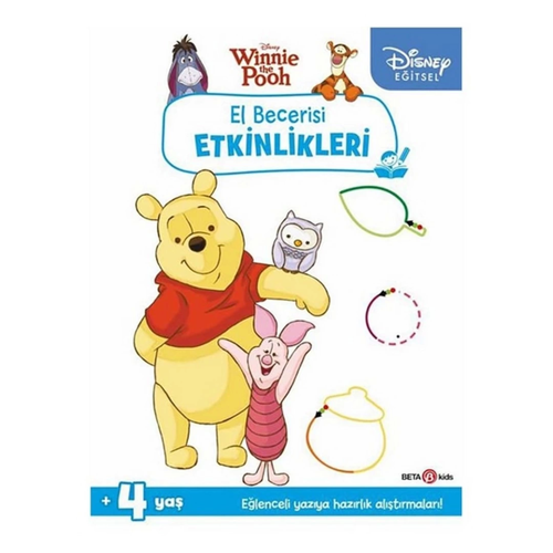 Disney Eğitsel Winnie the Pooh El Becerisi Etkinlikleri Kız Erkek Çocuk Oyuncak Eğitici Oyuncaklar
