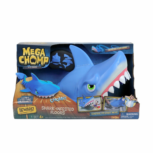 MGR00000 Mega Chomp Uzaktan Kumandalı RC Köpekbalığı - 18493 Kız Erkek Çocuk Oyuncak Eğitici Oyuncak