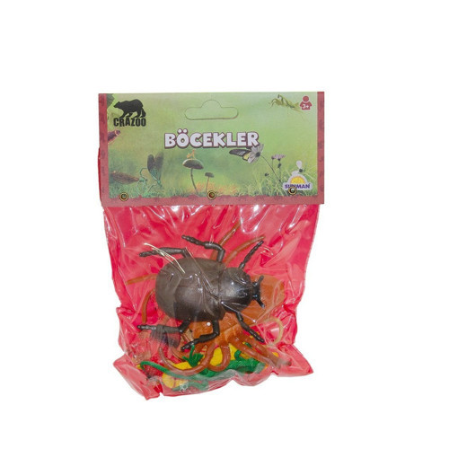 00707 Böcekler veya Yılanlar Poşetli Hayvan Seti-1adet Stokta Olan Gönderilir Kız Erkek Çocuk Oyunca