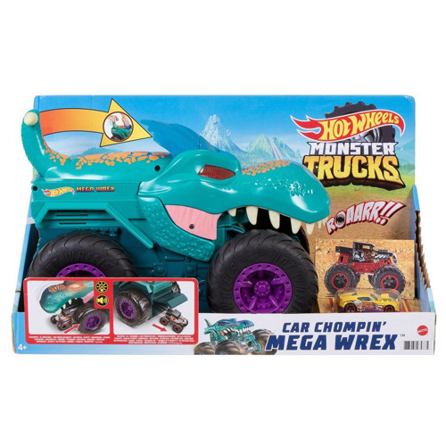 GYL13 Monster Trucks Araba Yiyen Mega Wrex, Hot Wheels Monster Trucks Kız Erkek Çocuk Oyuncak Eğitic