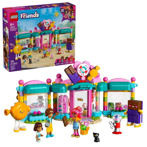 42649 Lego Friends Heartlake City Şekerci Dükkanı parça + yaş Kız Erkek Çocuk Oyuncak Eğitici Oyunca
