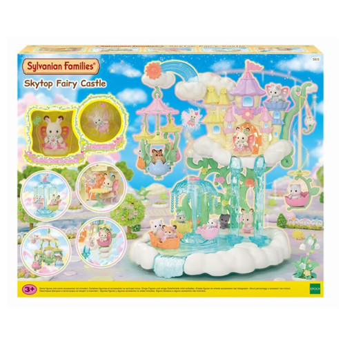 5815 Sylvanian Families Gökyüzü Masal Kalesi Oyun Seti +3 yaş Kız Erkek Çocuk Oyuncak Eğitici Oyunca