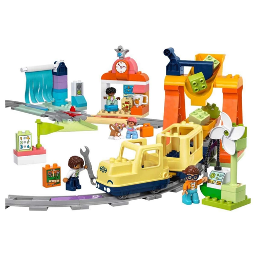 LEGO DUPLO Kasabası Büyük İnteraktif Mahalle Treni Kız Erkek Çocuk Oyuncak Eğitici Oyuncaklar