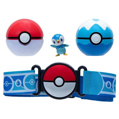 Pokemon Clip 'N' Go Pokeball Kemer ve Figür Seti 95283-U Kız Erkek Çocuk Oyuncak Eğitici Oyuncaklar