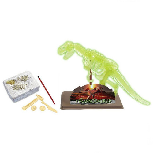 Dinozor Kazma Kiti Tyrannosaurus İskeleti Kız Erkek Çocuk Oyuncak Eğitici Oyuncaklar