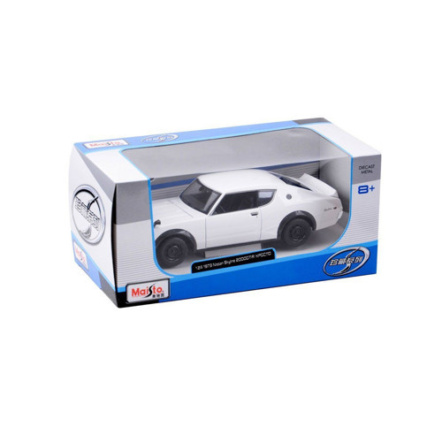 MAY 31528 Maisto 1/24 1973 Nissan Skyline 2000GT-R KPGC110 Kız Erkek Çocuk Oyuncak Eğitici Oyuncakla