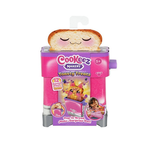 CKE01000 Cookeez Makery Tost Makinesi Kokulu Sürpriz Waffle Pelüş Kız Erkek Çocuk Oyuncak Eğitici Oy