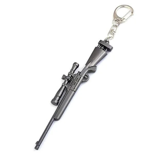 Pubg Metal Gri Keskin Nişancı Tüfeği Anahtarlık Kız Erkek Çocuk Oyuncak Eğitici Oyuncaklar