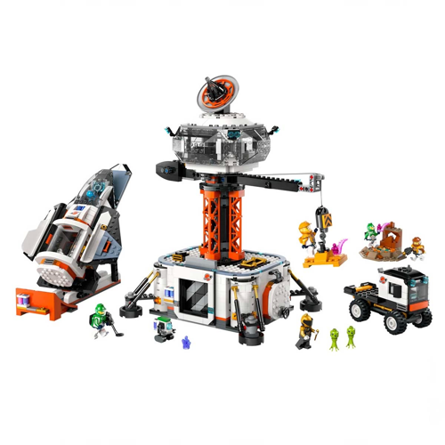 LEGO City Uzay Üssü ve Roket Fırlatma Rampası 60434 Kız Erkek Çocuk Oyuncak Eğitici Oyuncaklar