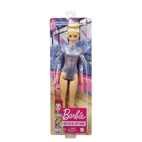 GTN65 Barbie Kariyer Bebekleri Serisi - Jimnastikçi Kız Erkek Çocuk Oyuncak Eğitici Oyuncaklar