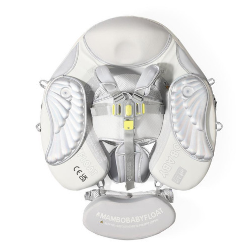 Yüzme Simidi - Silver Angel, Emniyetli, Gölgelikli ve Ayak Destekli