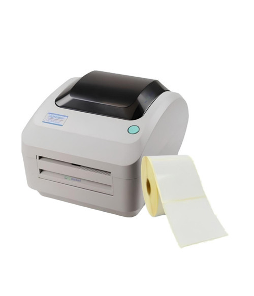 XP-470B USB Barkod Yazıcı + 1 Adet 100X100 (500 Sarımlık) Termal Etiket